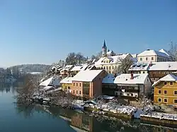Image 1The old part of Novo mesto with the Krka river