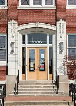 Original main entrance