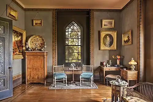 A first-floor interior