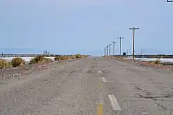 Near the eastern terminus in 2011