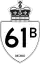 Highway 61B marker