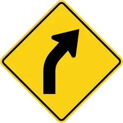 WA-3R Curve to right