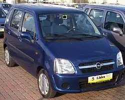 Opel Agila facelift