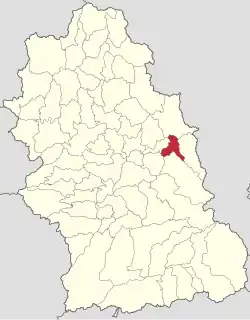 Location in Hunedoara County
