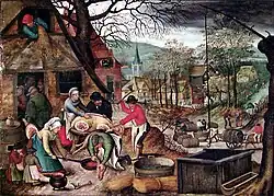 The Four Seasons - Autumn by Pieter Brueghel the Younger