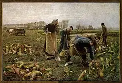 The Beet Harvest in Museum van Deinze en de Leiestreek