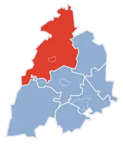 Gmina Goniądz within the Mońki County