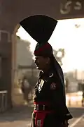 A Pakistani Ranger in ceremonial dress.