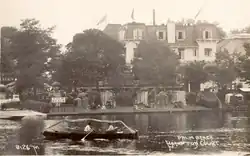 A postcard image showing Palm Beach resort on Tagg's Island in 1926