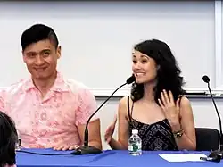 Paolo Montalban and Ali Ewoldt