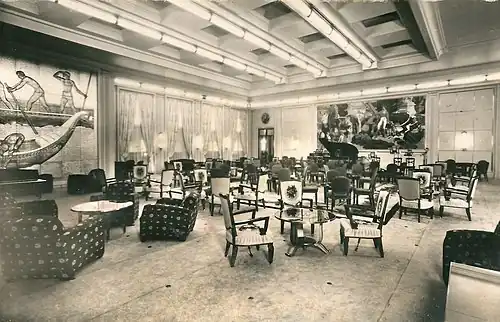 Grand Salon of the SS Île de France (1927)