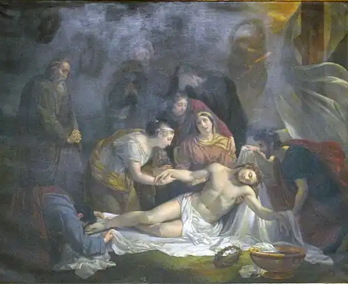 Deposition of the cross, 1827 (Paris, Saint-Étienne-du-Mont)