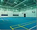 School's main sports hall