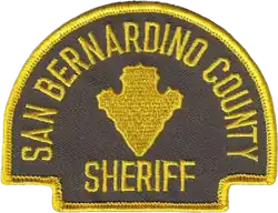 Patch of the San Bernardino County Sheriff-Coroner's Department