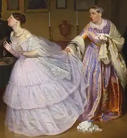 Merchant's daughter and a merchantess