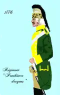 Uniform of the Penthièvre Dragoons from 1776- 1779