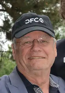 Peter O'Brian at the 2018 CFC Annual Garden Party