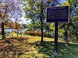 Peters green was a working cove and home to a spider legged mill