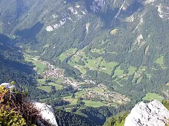 A general view of Le Petit-Bornand-les-Glières