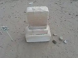 Grave site of Frederick E. Tovrea located in the "K of P & A.O.U.W. Cemetery" section.