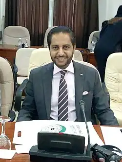 Head and shoulders photo of Dya-Eddine Saïd Abdoulrahim Bamakhrama