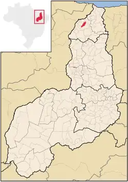Location of Morro do Chapéu do Piauí