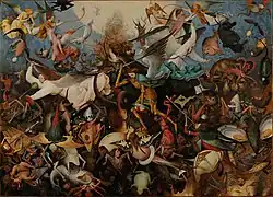 The Fall of the Rebel Angels, Bruegel, 1562