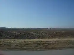 Much of Ridge Township is flat farmland