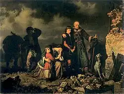 Grieving after the Tartar raid, Lviv National Art Gallery