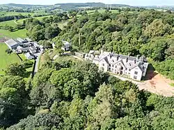 Aerial view of Pool Park