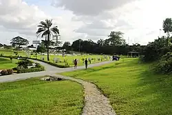 Port Harcourt Pleasure Park - Talking a walk