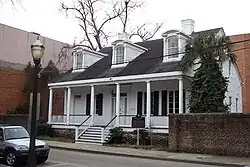 The Bishop Portier House on Conti Street.