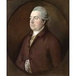 Portrait of Francis Bennett (1766), private collection