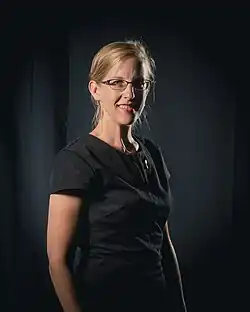 Vaughn at Worldcon in Helsinki in 2017