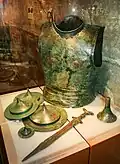 Image 27Princely warrior equipment, Hallstatt culture (from History of Slovenia)