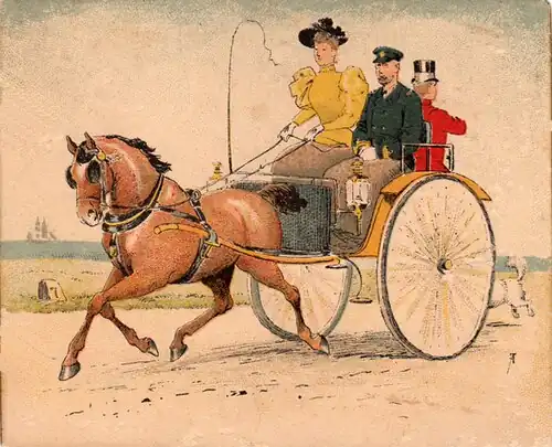 Axel Thiess_ Princess Marie as Coashman, 1893.