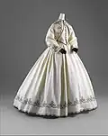 Promenade dress 1862–1864 (American)