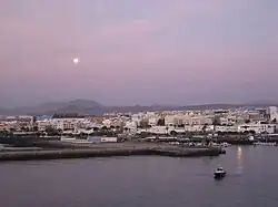 The town at morning light