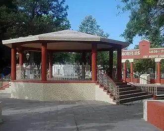 Kiosk in Morelos, Coahuila