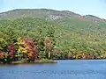 View of Ragged Mountain from Elbow Pond