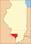 Randolph County between 1813 and 1816