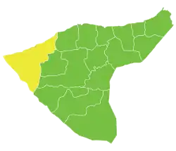 Ras al-Ayn Subdistrict in Syria