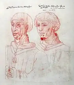 Philip the Good and Charles the Bold, f303