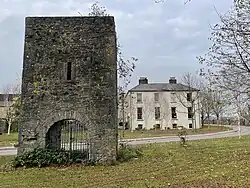 Gate tower of Ringmahon Castle in the grounds of Ringmahon House