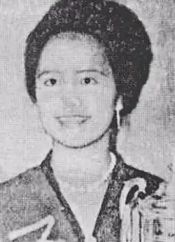 Rita Bagong, the 5th season of Unduk Ngadau winner