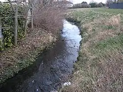 The River Poddle at upper Templeville Road
