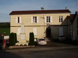 The town hall in Romain-aux-Bois