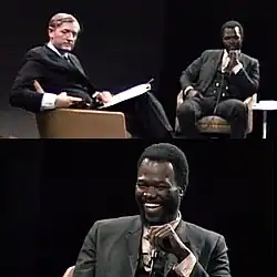 Roy Innis appearance on Firing Line in 1969 interviewed by William F. Buckley Jr.