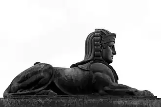 One of Playfair's Sphynxes