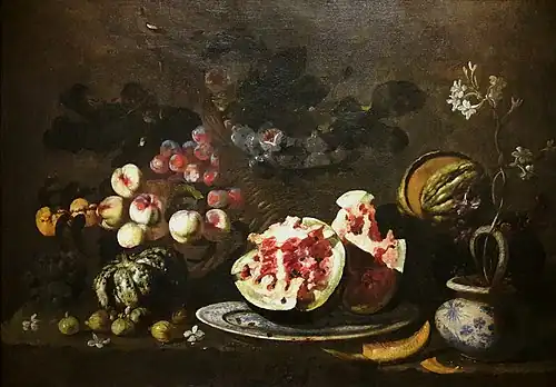 Still life with fruit